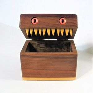 Creature Trinket Box Made Of Seven Woods image 5