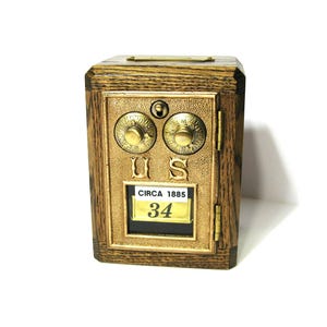 Post Office Box 1885 Door Bank Dual Dial combination lock