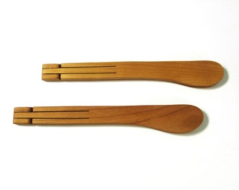 Spring Tongs Made Of Choice Hardwood