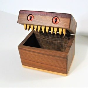 Creature Trinket Box Made Of Seven Woods image 1