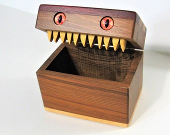 Creature Trinket Box Made Of Seven Woods
