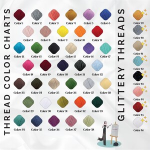 the color chart for the hair color chart