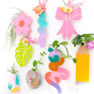 Acrylic propagation planters