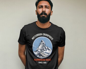 Disney Shirt for Men Matterhorn T-Shirt for Guys Men's Disney Matterhorn Shirt Men's Yeti T-shirt