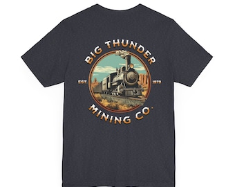 Disney Dad Shirt Big Thunder Mountain Disney T-Shirt for Men Big Thunder Mountain Tee Shirt for Men Men's Disney T-shirt Fathers Day Gift