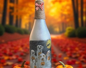 Botella iluminada de Spooky Pups