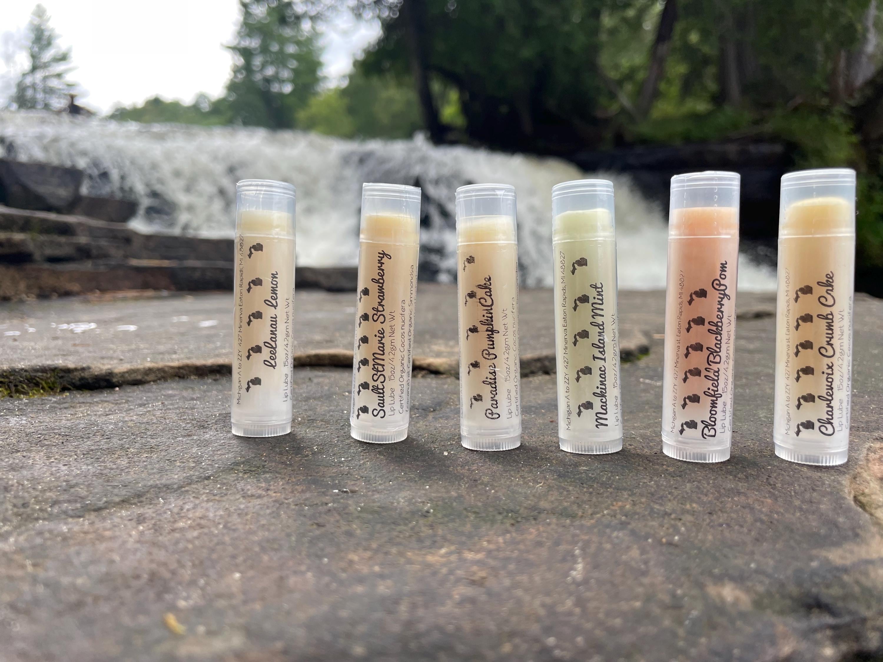 Michigan Homemade & Handmade Lip Balms Made From 100% Organic Materials ...
