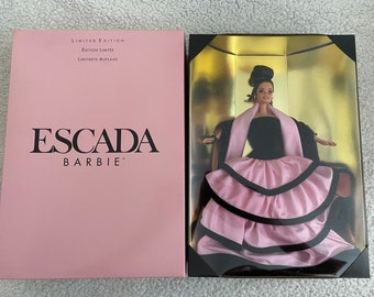 RARE Vintage ESCADA BARBIE Collector Limited Edition Doll New from 1996
