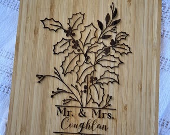 Tabla de charcutería personalizada