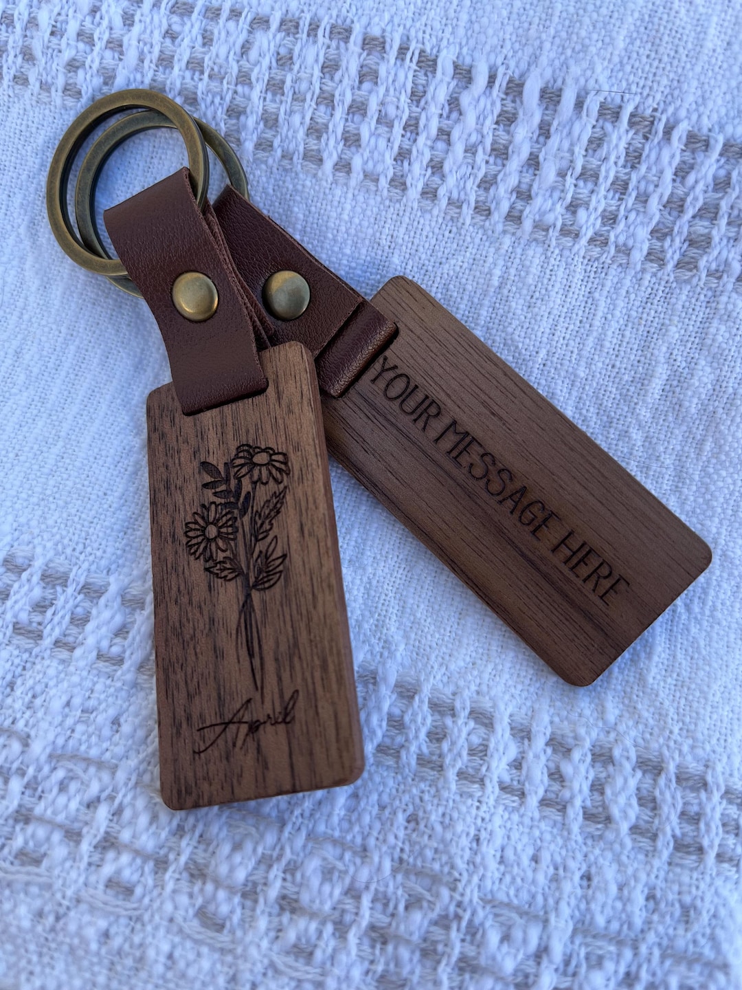 Spring Season Key Chain Flower of the Month Bouquet Key Chain - Etsy