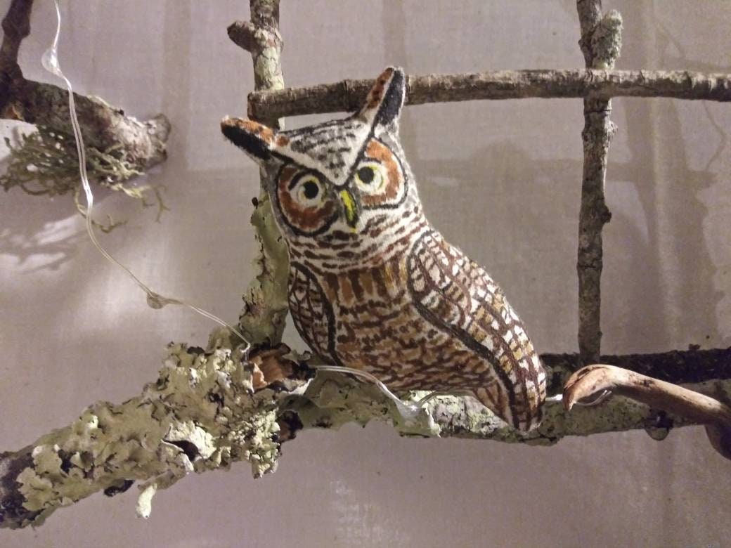 barred owl stuffed animal