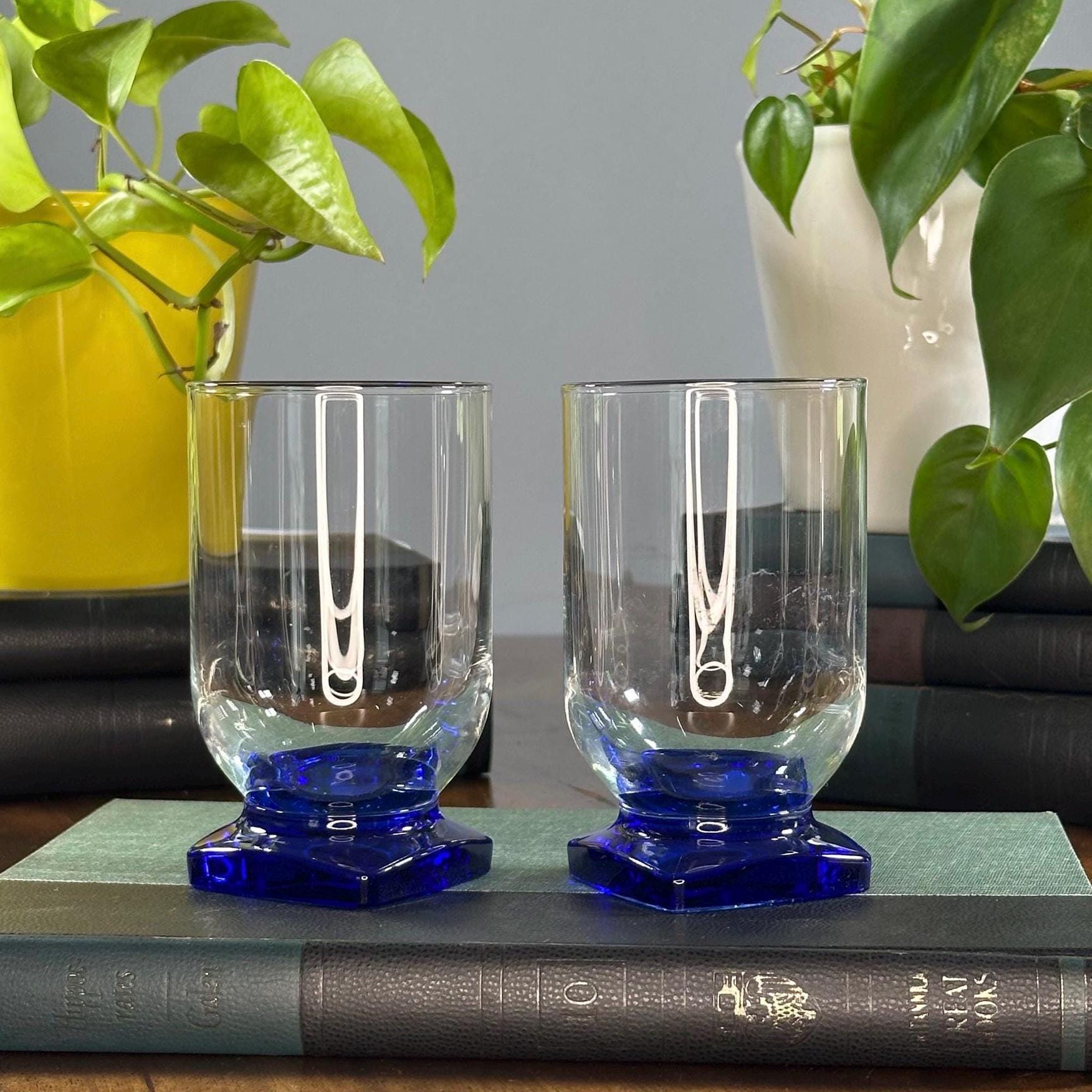 Bormioli Rocco Cobalt - Etsy Bormioli Rocco Cobalt - Etsy