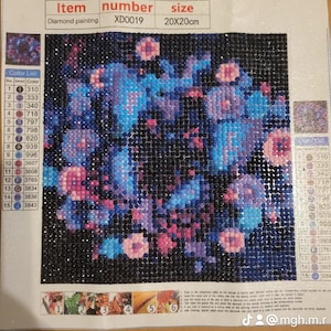 Fertige Diamantkunst