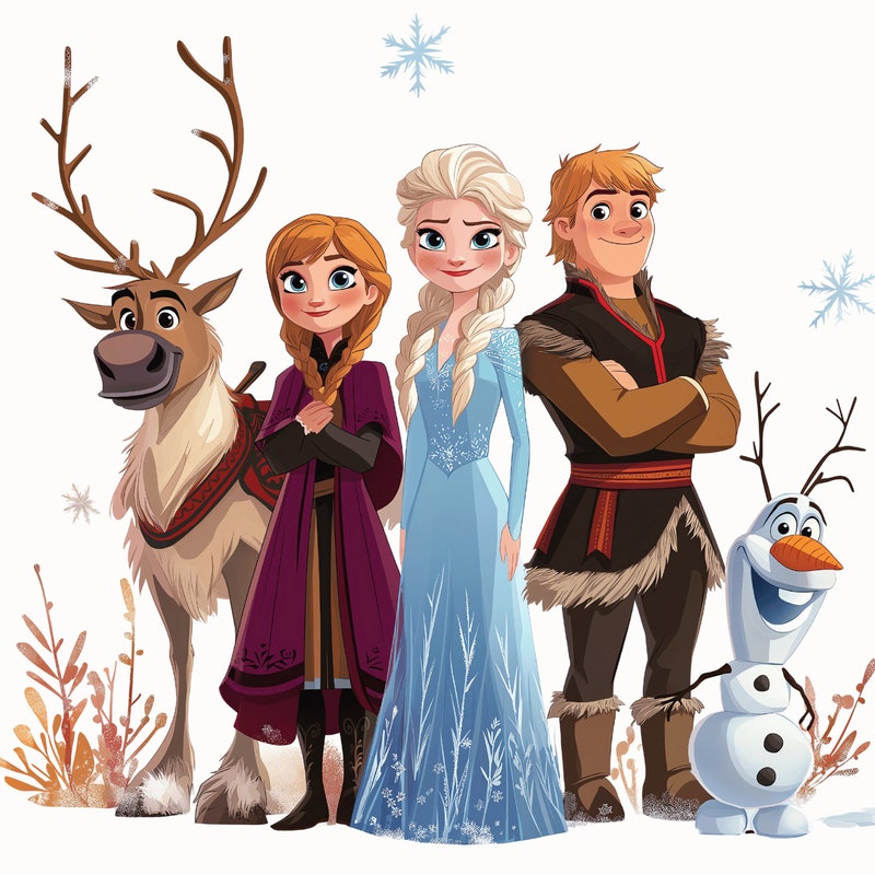 Frozen 2 Elsa Clipart - Etsy UK