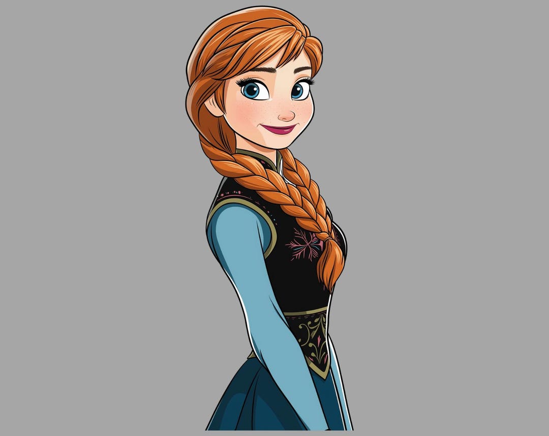 Karton Anna Frozen Anna Png, Cartoon Anna Clipart, Anna Png, Frozen Clipart, Frozen ...