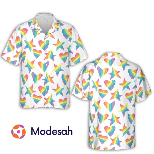 Disover LGBT Hawaiian Shirt, LGBT Beach Shirt, LGBT Summer Shirt
