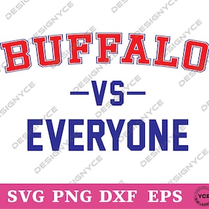 Buffalo Football SVG: disegno vettoriale ritagliabile (download digitale)
