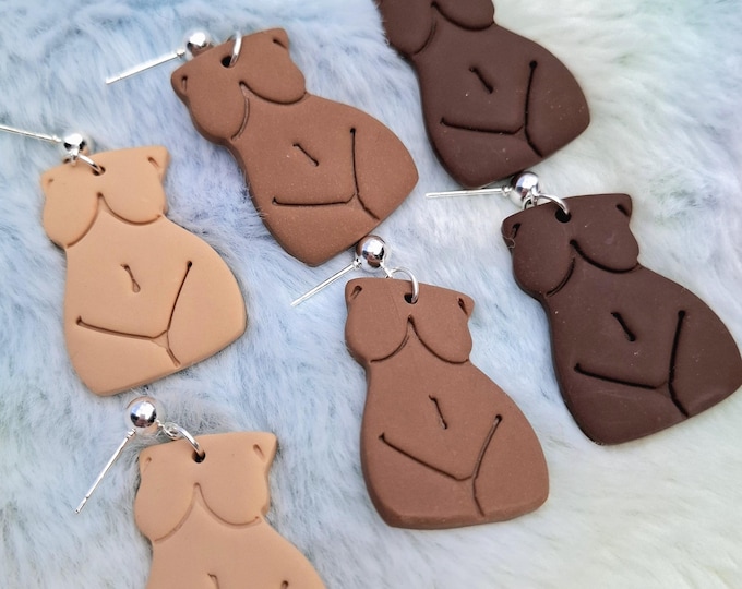 Featured listing image: Goddess Female Body Earrings