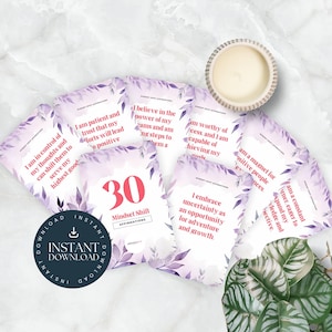 Empowering Affirmation Cards for Mindset Transformation and Personal Growth