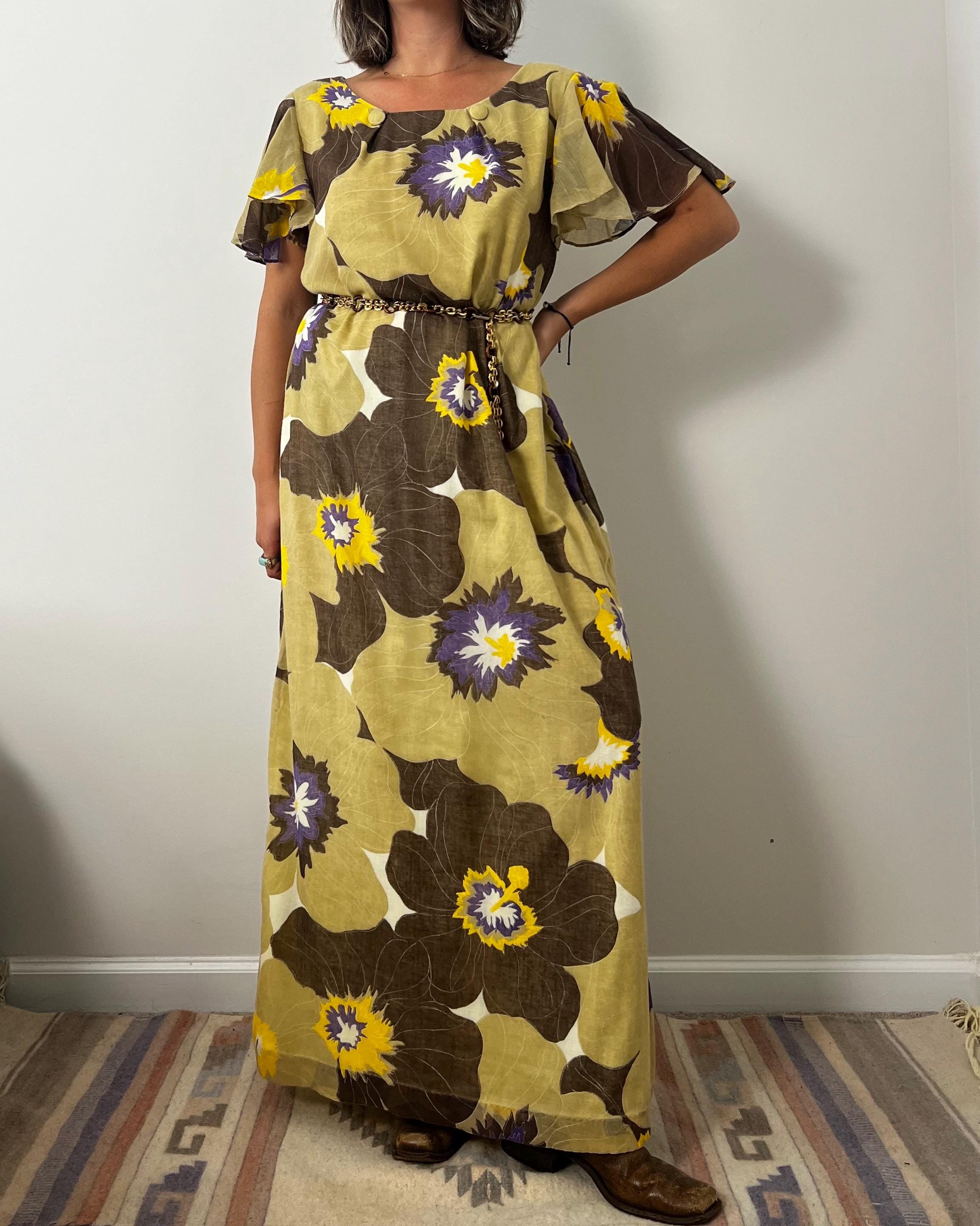 MALIHINI HAWAII ヴィンテージワンピース　FOR LIBERTY MALIHINI HAWAII ヴィンテージワンピース FOR LIBERTY MALIHINI HAWAII