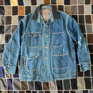 Vintage 50s/60s Era Hercules Blanket Lined Chore Coat SZ L