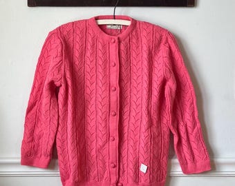 1960s Knit Cardigan Sweater
