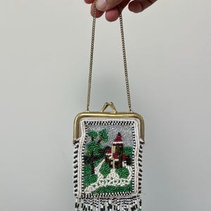 Vintage Dainty Beaded Coin Purse