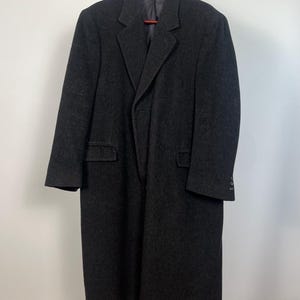 1980s Nino Cerutti Cashmere Wool Blend Overcoat