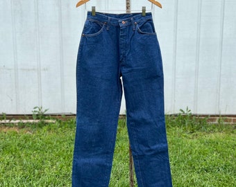 Jeans Wrangler lavaggio scuro anni '90