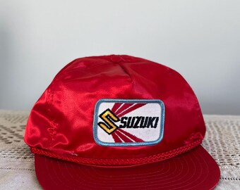 1990s Nissin Suzuki Zipback Hat