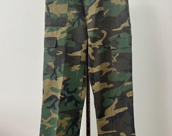 1990s Camouflage Cargo Pants
