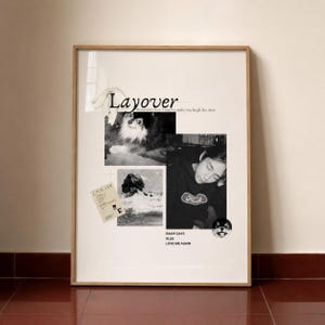 V Bts Layover Poster - Etsy