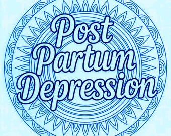 Postpartum Peace: Mental Health Art + Affirmations | New Parent Support