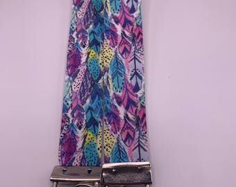 Paradise Wristlet, Unique Wristlet Keychain, Paradise Plume Glow Wristlet, Paradise Inspired Keychain, Handmade Glowing Wristlet Keychain