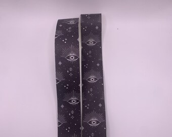Mystical Wristlet, Glow in the Dark Night Sky Keychain, All Seeing Night Wristlet, Starry Wristlet, Celestial Keychain, Glowing Accessories