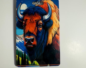 Etiqueta de nombre para equipaje Buffalo