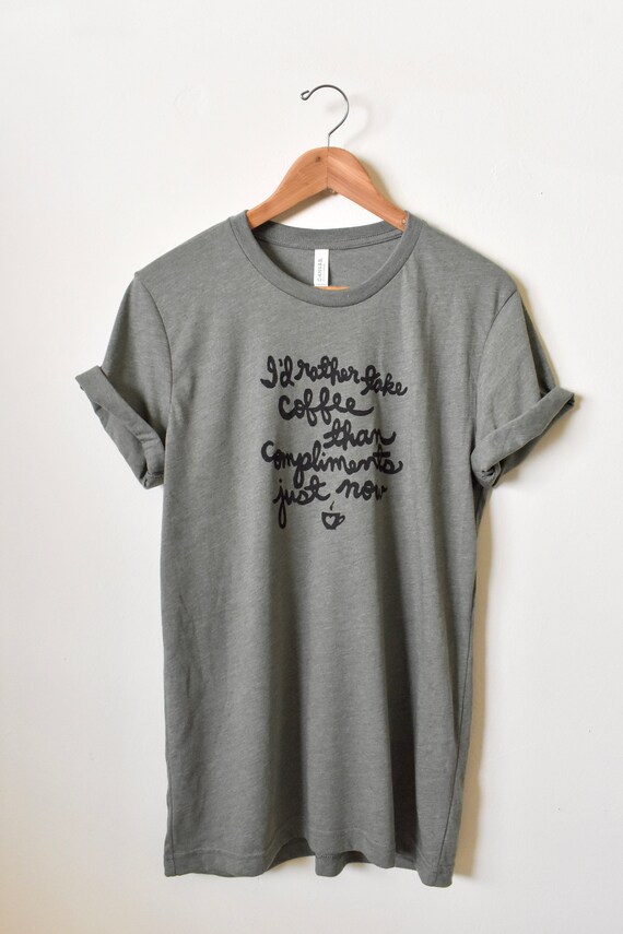 Little Women Quote Coffee Shirt i'd Rather Take | Etsy