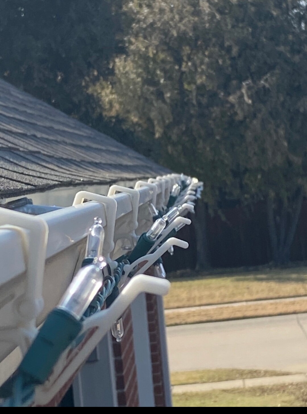 Ladderless Christmas Light Clips for Gutters 64 Clips Installer Adapter Etsy