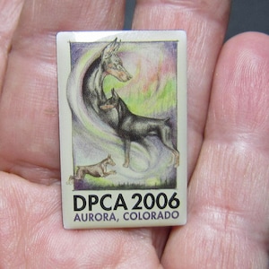 DPCA - Doberman Pinscher Club of America Tack Pin - aurora, colorado 2006     0255