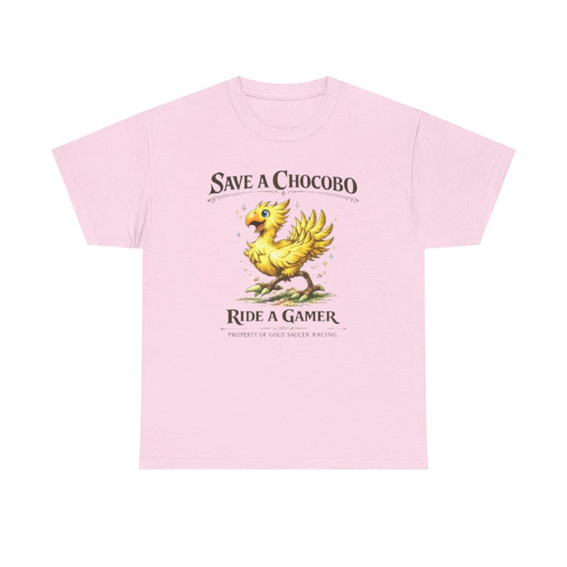 Save A Chocobo Ride A Gamer Shirt, Funny Gamer Tee, Fantasy RPG Shirt, Retro Gaming Shirt, Geek Humor Graphic Tee image 14
