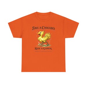 Save A Chocobo Ride A Gamer Shirt, Funny Gamer Tee, Fantasy RPG Shirt, Retro Gaming Shirt, Geek Humor Graphic Tee image 8