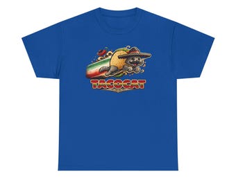Tacocat T-Shirt | Funny Mexican Cat Taco Nyan Parody