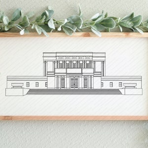 Mesa, Arizona LDS Temple SVG File-Digital Download
