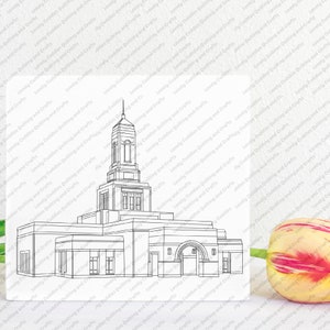 Helena, Montana LDS Temple SVG File-Digital Download
