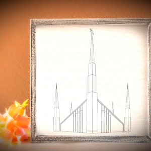 Boise, Idaho LDS Temple SVG File-Digital Download