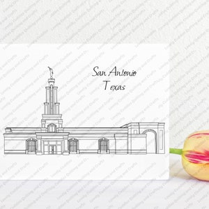 San Antonio Texas LDS Temple SVG File-Digital Download