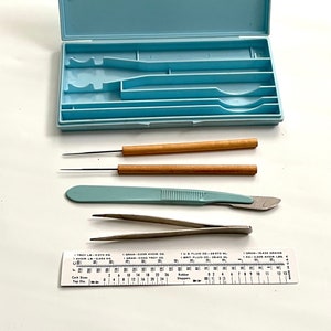 Vintage Hamilton Bell Dissection Kit: 1950s Science Tool Set