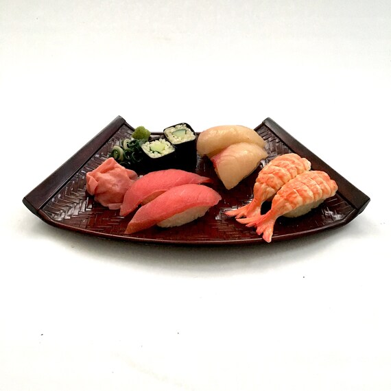 Replica Fake Food handmade Original food sample Nigiri sushi 6 pieces 