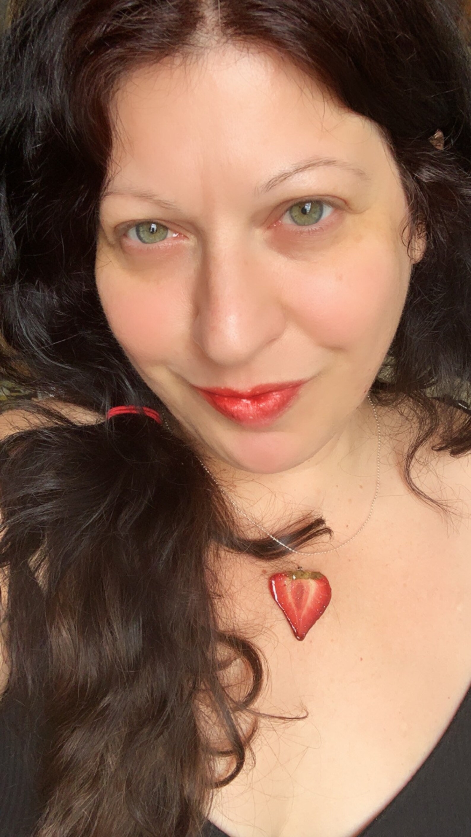 Glitterlimes Fruit Necklaces Fruit Jewelry Real Fruit Etsy