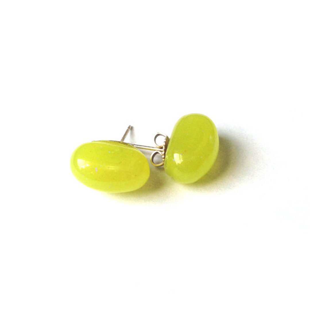 Glitterlimes Real Jelly Bean Earrings Candy Earrings Resin Etsy